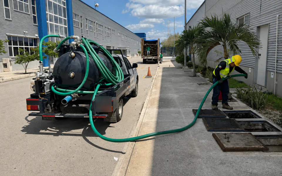 Servicio real de desazolve y limpieza sanitaria